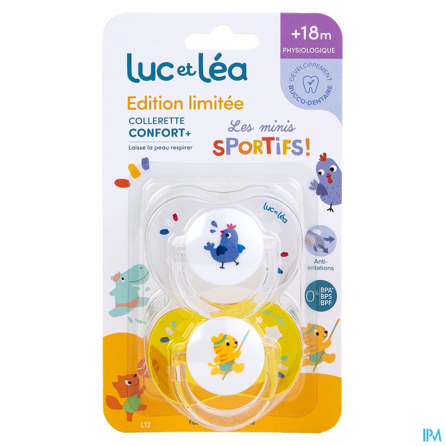 Luc&lea Duo Fopspeen +18m Phys Os Zomer 2