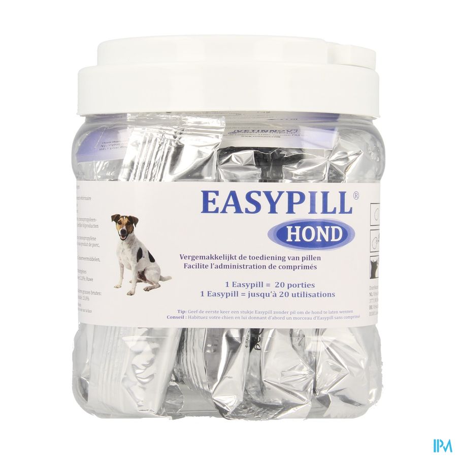 Easypill Pate Hond Zakje 20x20g Easypill Pate Hond Zakje 20x20g