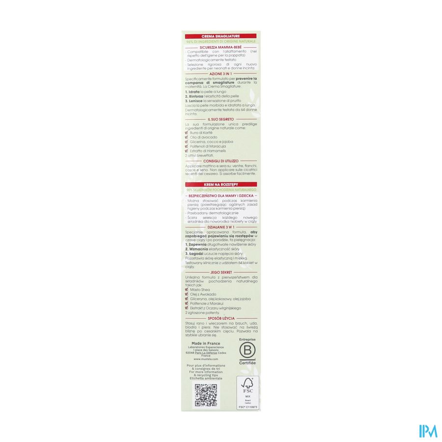 Mustela Mat A/striemen Creme Parfum 150ml 3