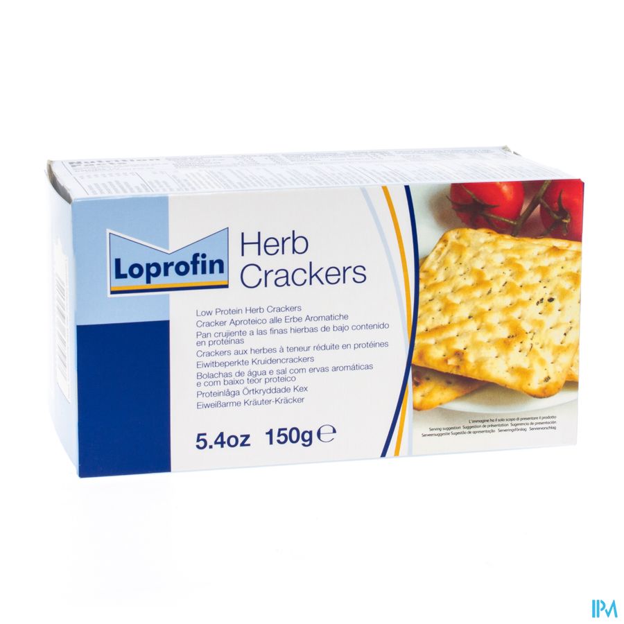 Loprofin Kruidencrackers 150g Loprofin Kruidencrackers 150g