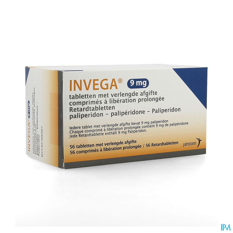 Invega 9mg Abacus Verl.afg.comp 56 Opa/alu/pvc/al Invega 9mg Abacus Verl.afg.comp 56 Opa/alu/pvc/al