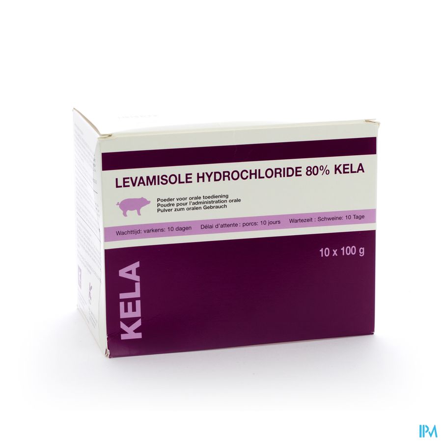Levamisole Hydrochloride 80% Pdr 10x100g Kela