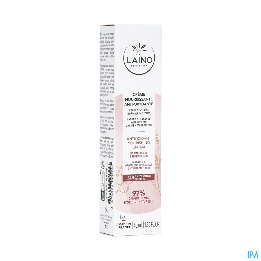 Laino Creme Jour Nourrisante A/oxydante Tube 40ml Laino Creme Jour Nourrisante A/oxydante Tube 40ml