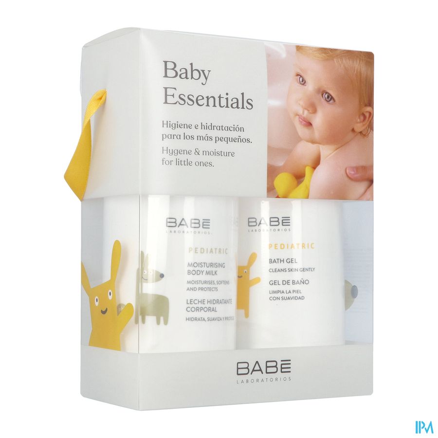 BabÉ Pediatric Kadobox Gel+melk 2 Prod. BabÉ Pediatric Kadobox Gel+melk 2 Prod.