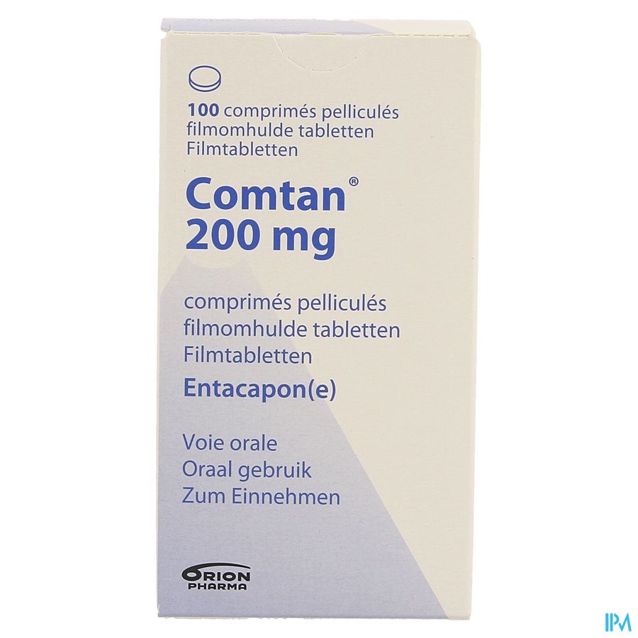 Comtan Comp 100 X 200mg Flacon Hdpe 3