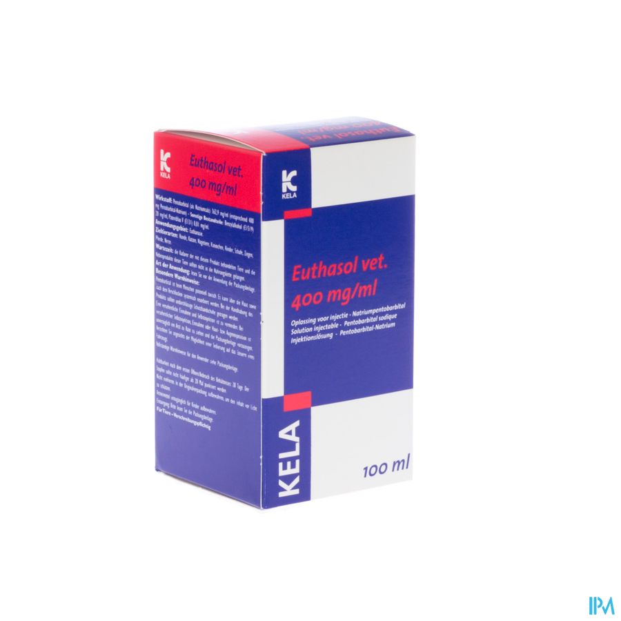 Euthasol Vet 400mg/ml Opl Inj 100ml Euthasol Vet 400mg/ml Opl Inj 100ml