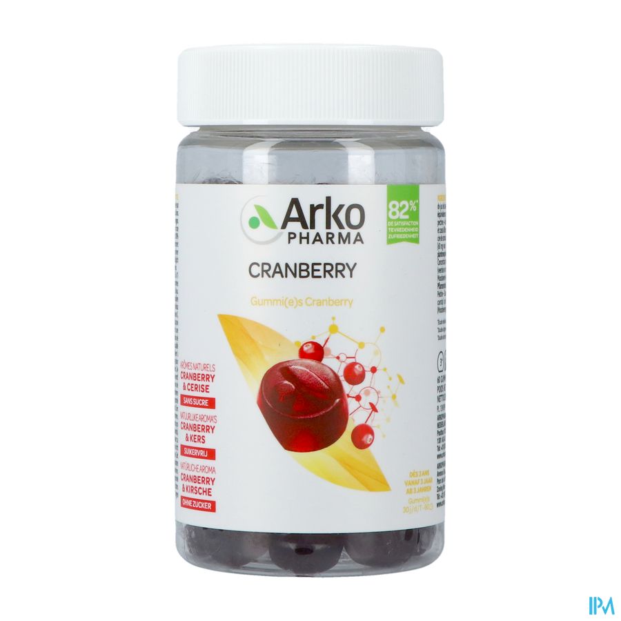 Arko Gummies Cranberry Gommes 60 Arko Gummies Cranberry Gommes 60