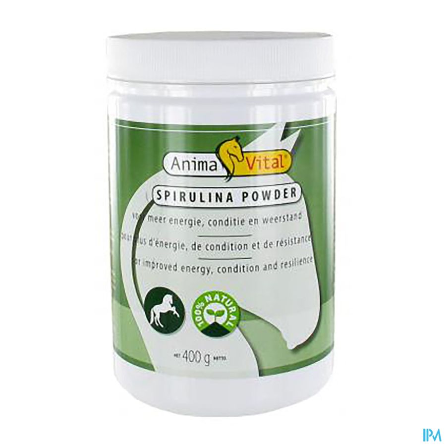 Animavital Spirulina Pdr 400g Animavital Spirulina Pdr 400g