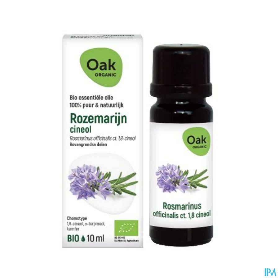 Oak Ess Olie Rozemarijn 10ml Bio Oak Ess Olie Rozemarijn 10ml Bio
