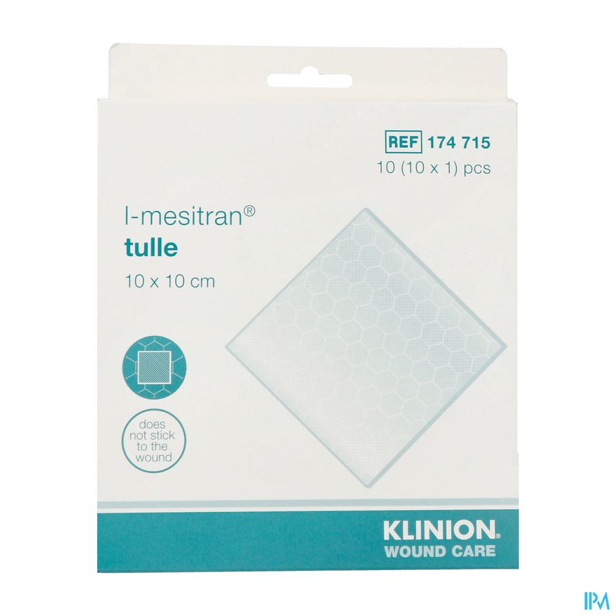 l-mesitran Tulle 10x10cm 10 l-mesitran Tulle 10x10cm 10