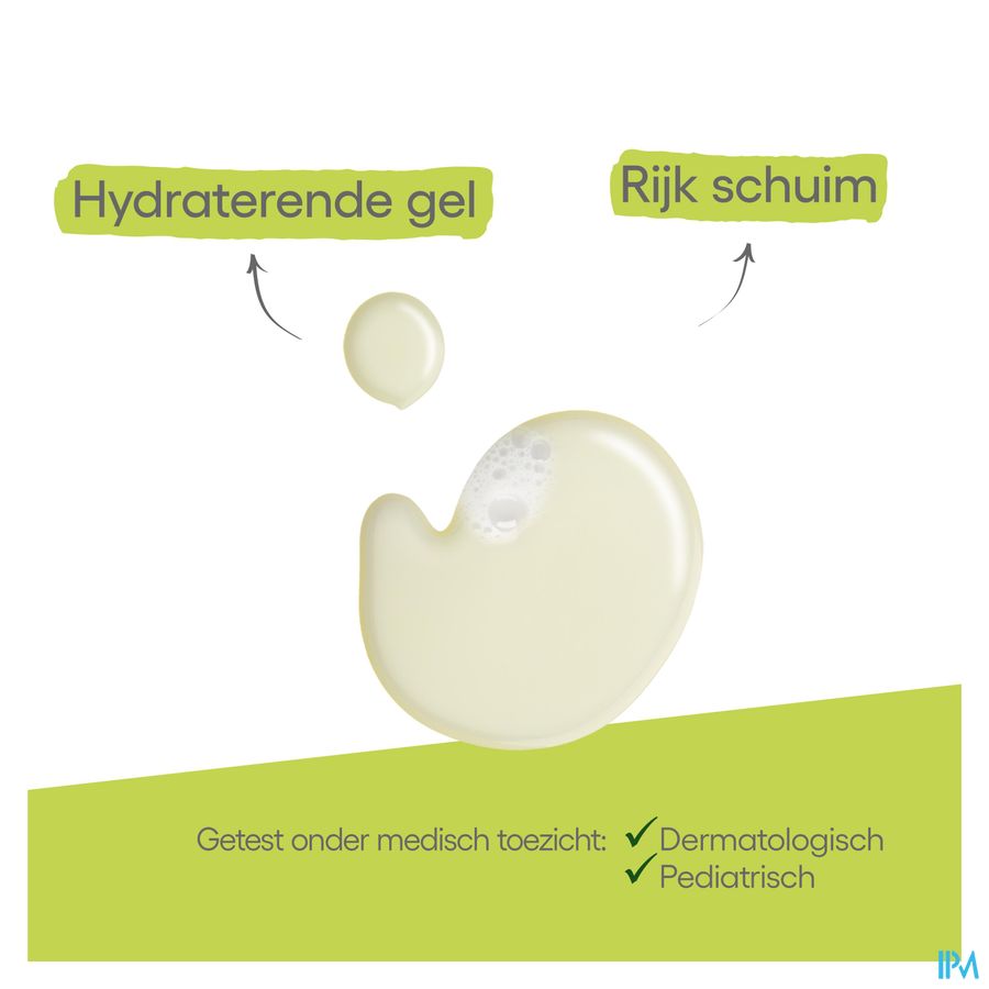 Aderma Exomega Control Emol. Schuimende Gel 200ml 7