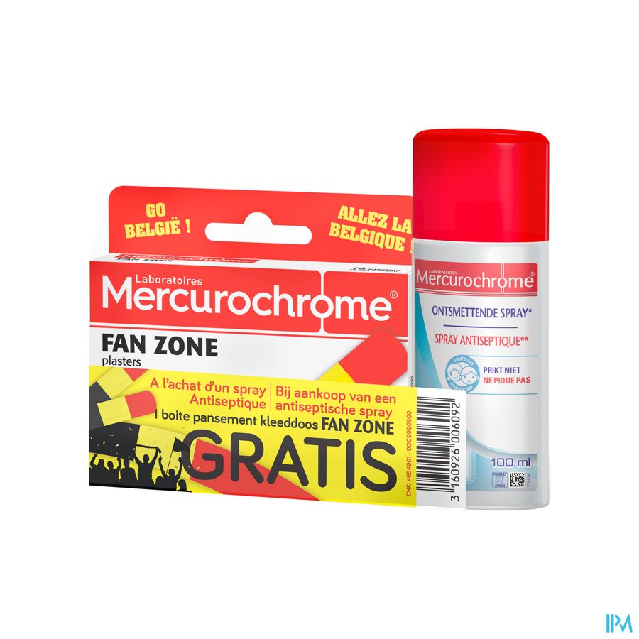 Mercurochrome Promo Spray A/septiq.+pans. 100ml Mercurochrome Promo Spray A/septiq.+pans. 100ml