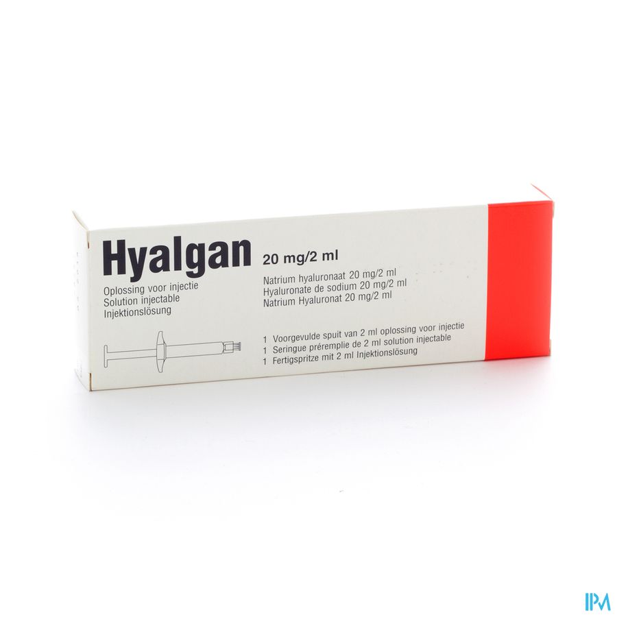 Hyalgan Ser 1 X 2ml/20mg Hyalgan Ser 1 X 2ml/20mg