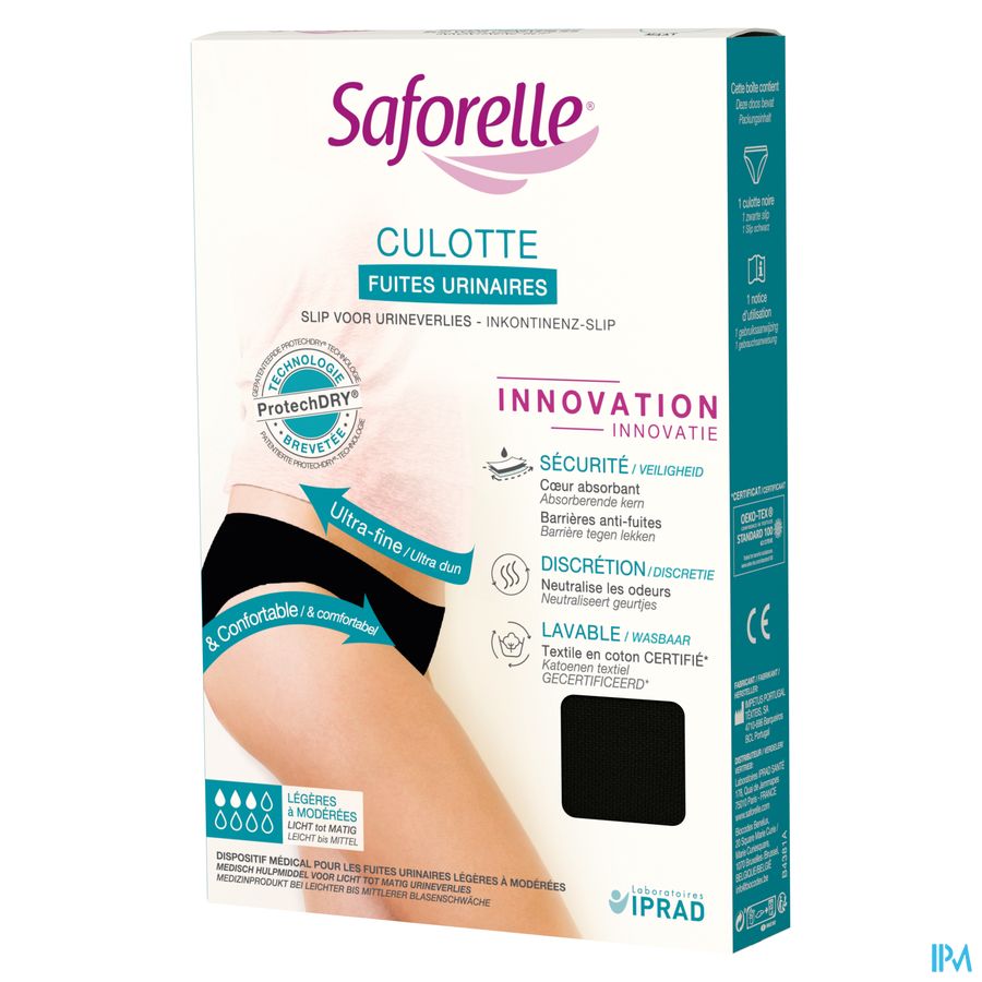 Saforelle Culotte Ultra Absorbante Fuite Urin. 42 Saforelle Culotte Ultra Absorbante Fuite Urin. 42