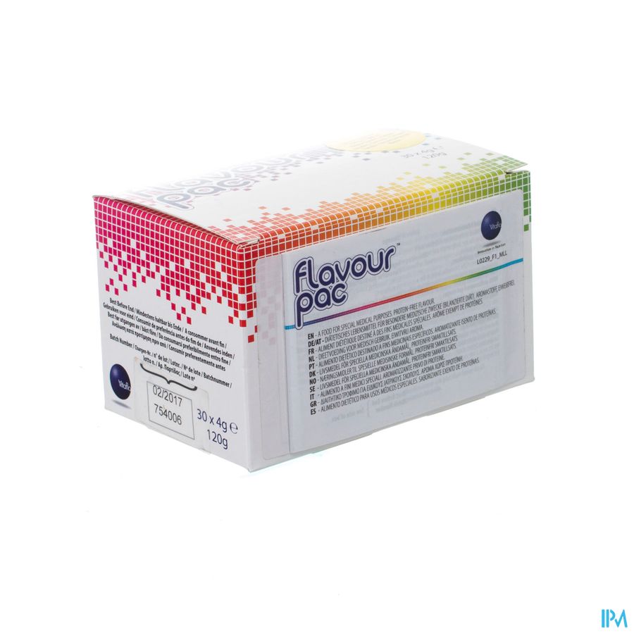 Flavour Pac Citroen Zakje 30x4g Flavour Pac Citroen Zakje 30x4g