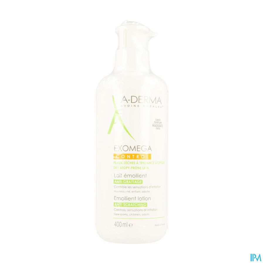 Aderma Exomega Control Melk Emolierend Fl 400ml