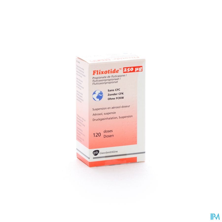 Flixotide 250 Inhal Dos 120x250mcg Flixotide 250 Inhal Dos 120x250mcg