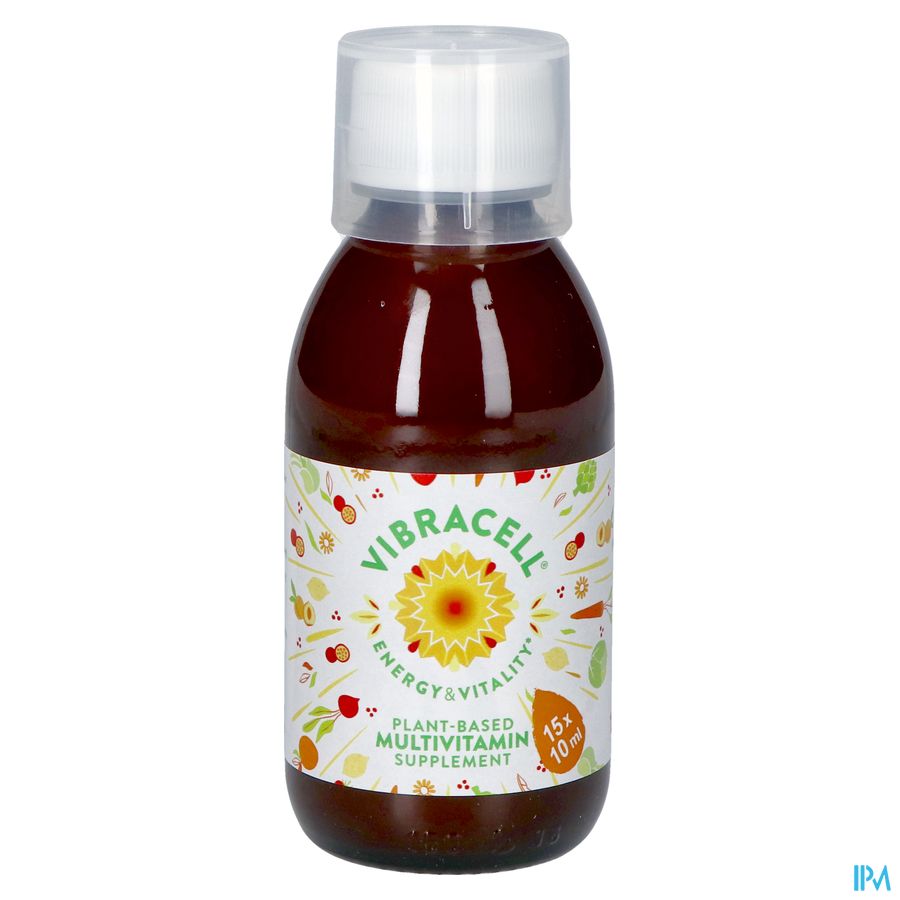 Vibracell Energy&vitality Plant.multiv.15x10ml Nf 10