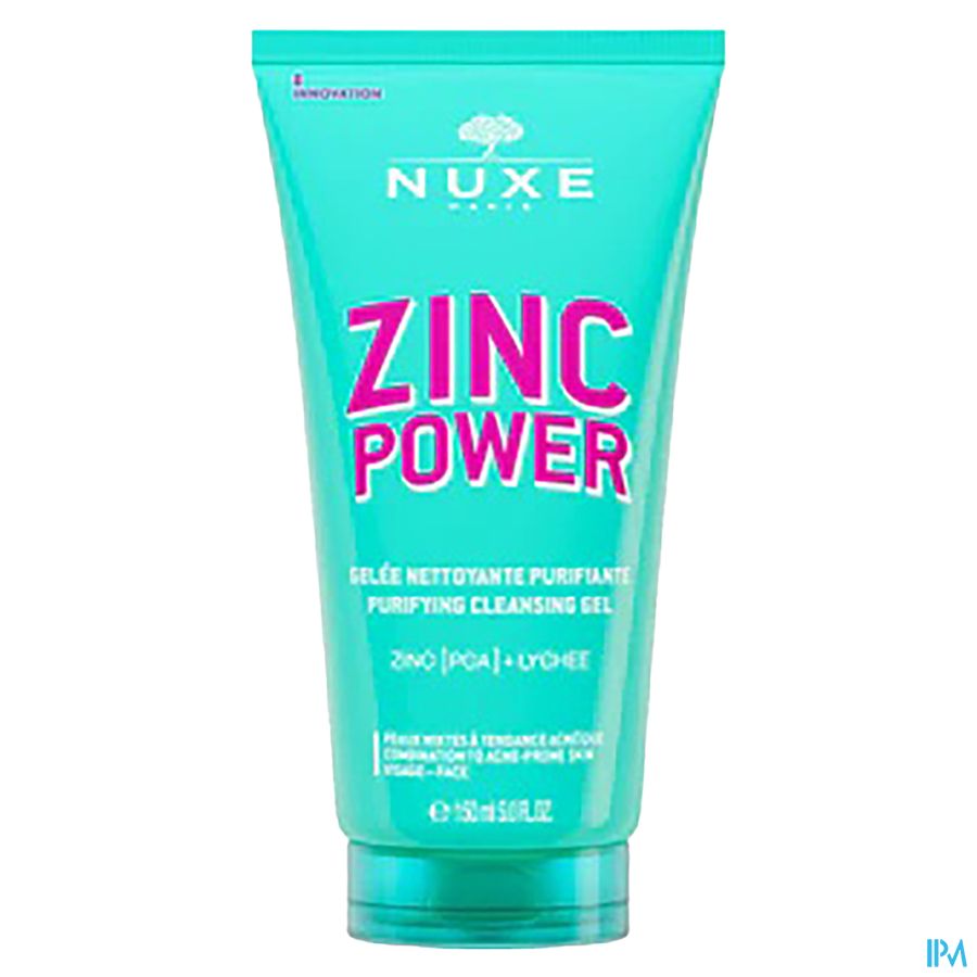 Nuxe Zinc Power Purifying Cleansing Gel 150ml 2