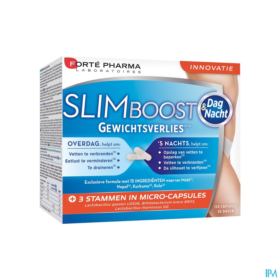 Slimboost Dag&nacht Caps 120