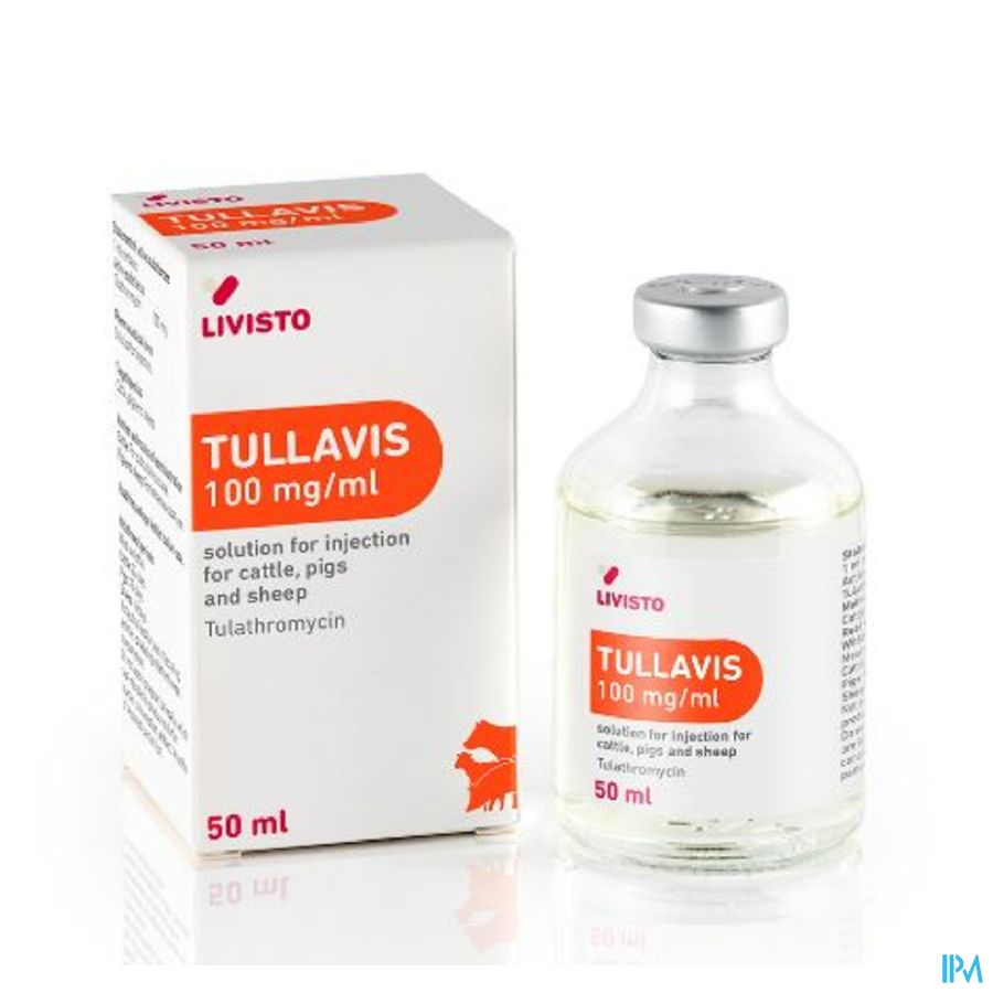 Tullavis 100mg/ml Opl Inj Rund-varken-schaap 50ml