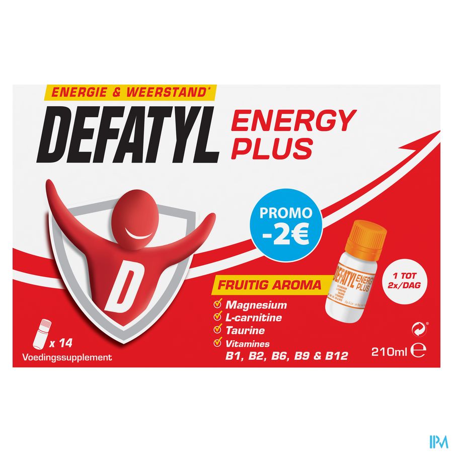 Defatyl Energy Plus 14x15ml Promo 1