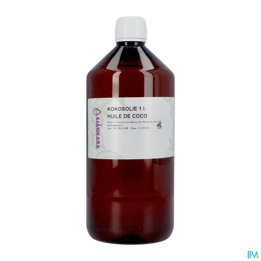Sjankara Kokos Plant. Olie Gefractioneerd 1000ml Sjankara Kokos Plant. Olie Gefractioneerd 1000ml