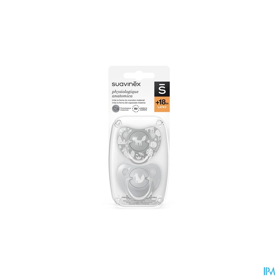 Suavinex Forest Speen Latex Anat +18m Fox Duo Suavinex Forest Speen Latex Anat +18m Fox Duo