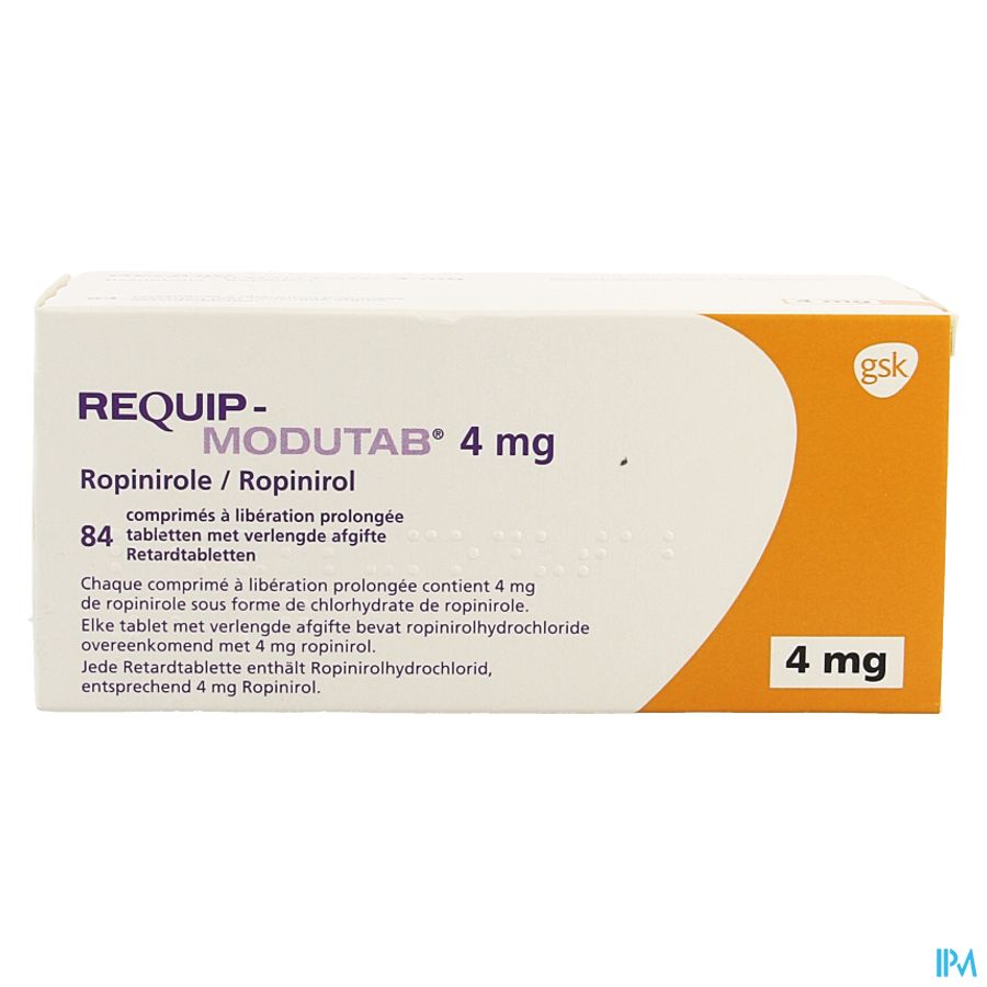 Requip Modutab Comp 84 X 4,0mg Requip Modutab Comp 84 X 4,0mg