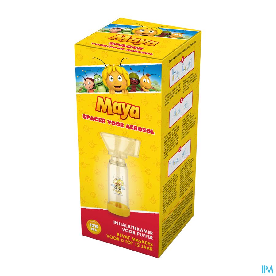 Studio 100 Inhalatiekamer Maya + Masker Baby/kind Studio 100 Inhalatiekamer Maya + Masker Baby/kind