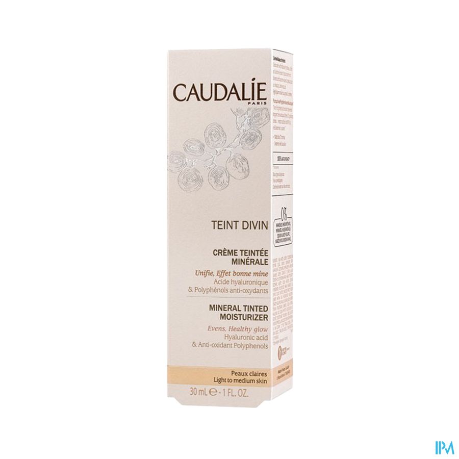 Caudalie Soleil Divine Cr Getint Lichte H.tbe 30ml