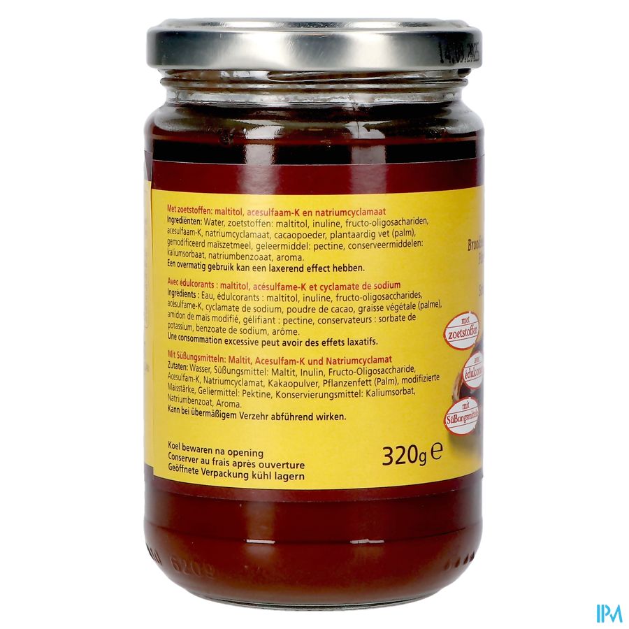 Prodia Tartinade Choco Honingar. 320g 3807 Revogan 5