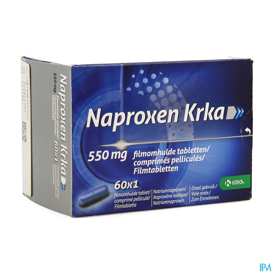 Naproxen Krka 550mg Comp Pell 60 Naproxen Krka 550mg Comp Pell 60