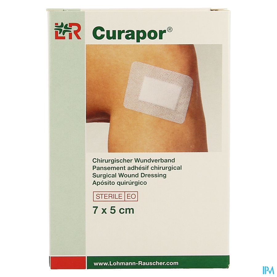 Curapor Verb Chirurg. Steriel 7cmx 5cm 5 32902 6