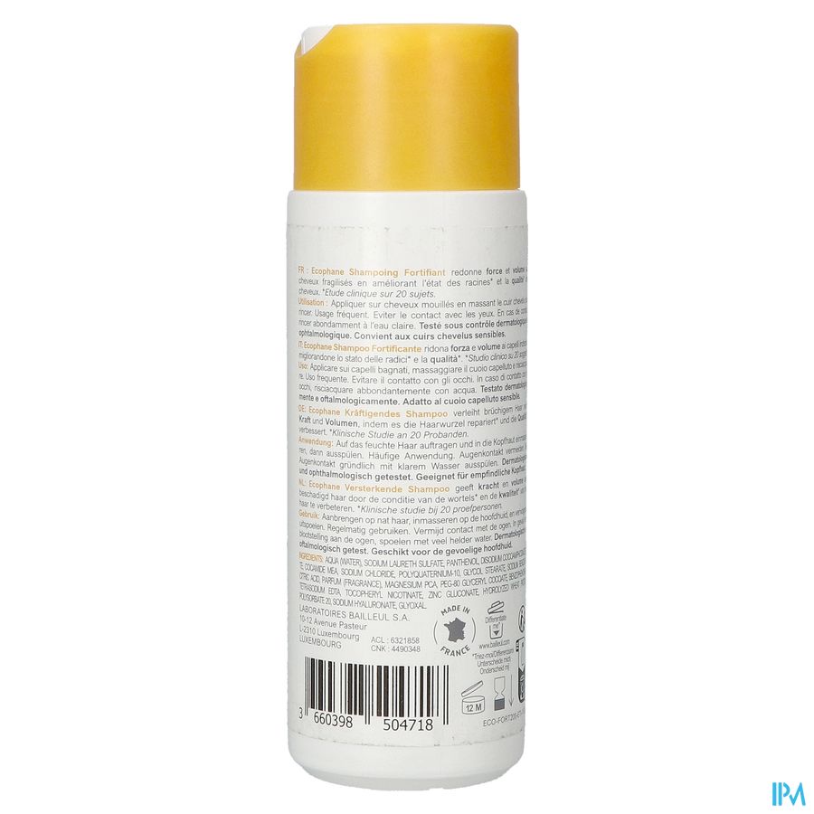 Ecophane Versterkende Shampoo Fl 200ml Nf 3