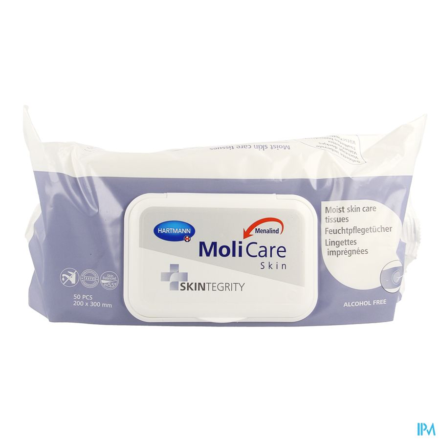 Molicare Skin Vochtige Doekjes50 P/s