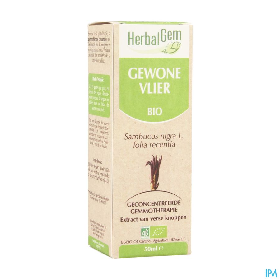 Herbalgem Vlierbes Maceraat 50ml