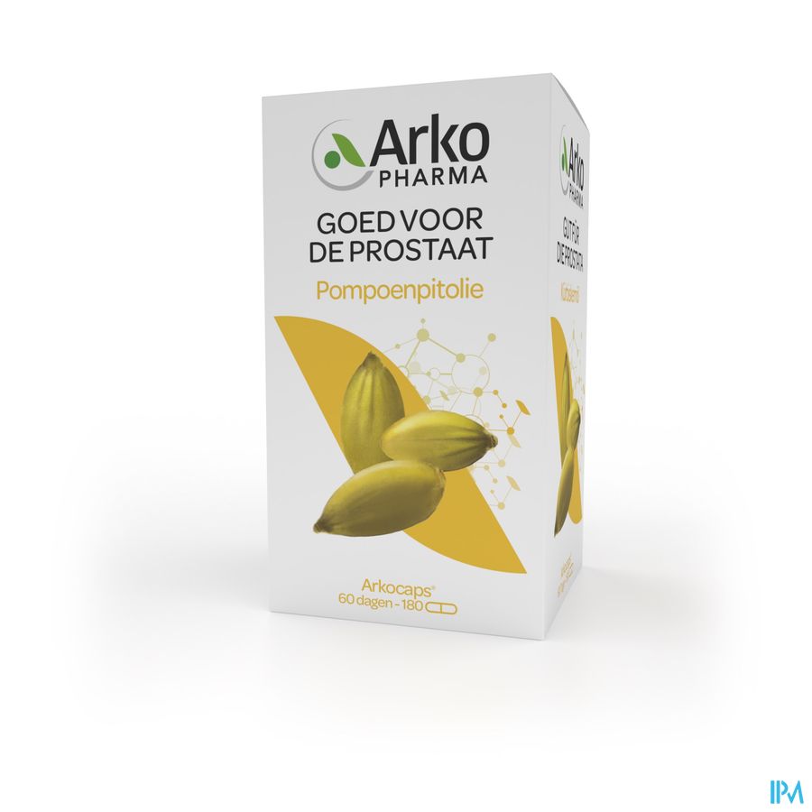 Arkocaps Pompoenpitolie Caps 180 3