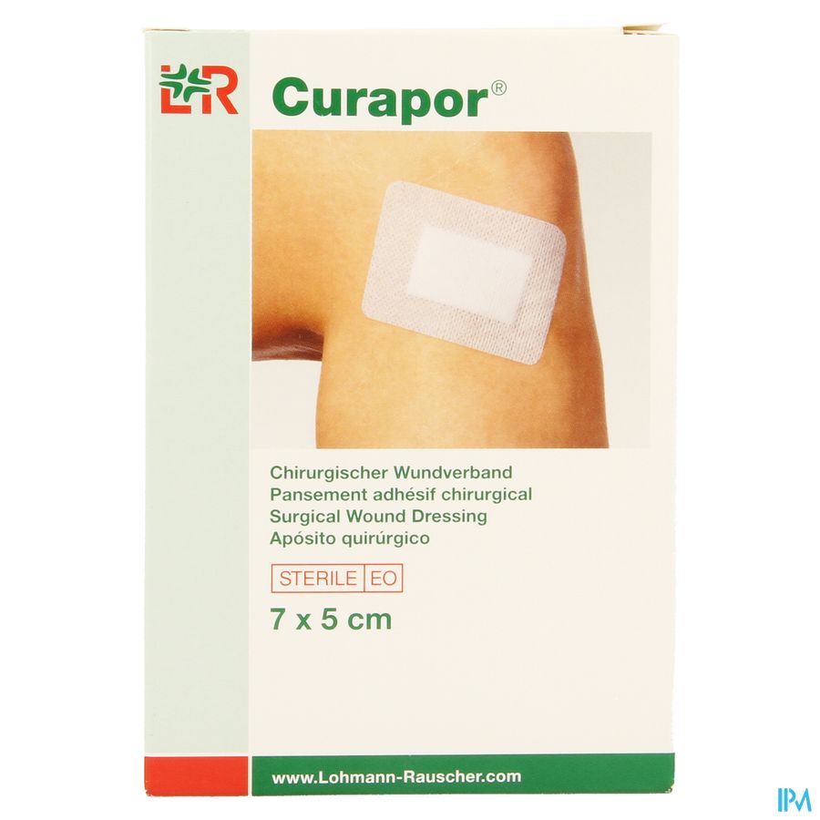 Curapor Verb Chirurg. Steriel 7cmx 5cm 5 32902 8