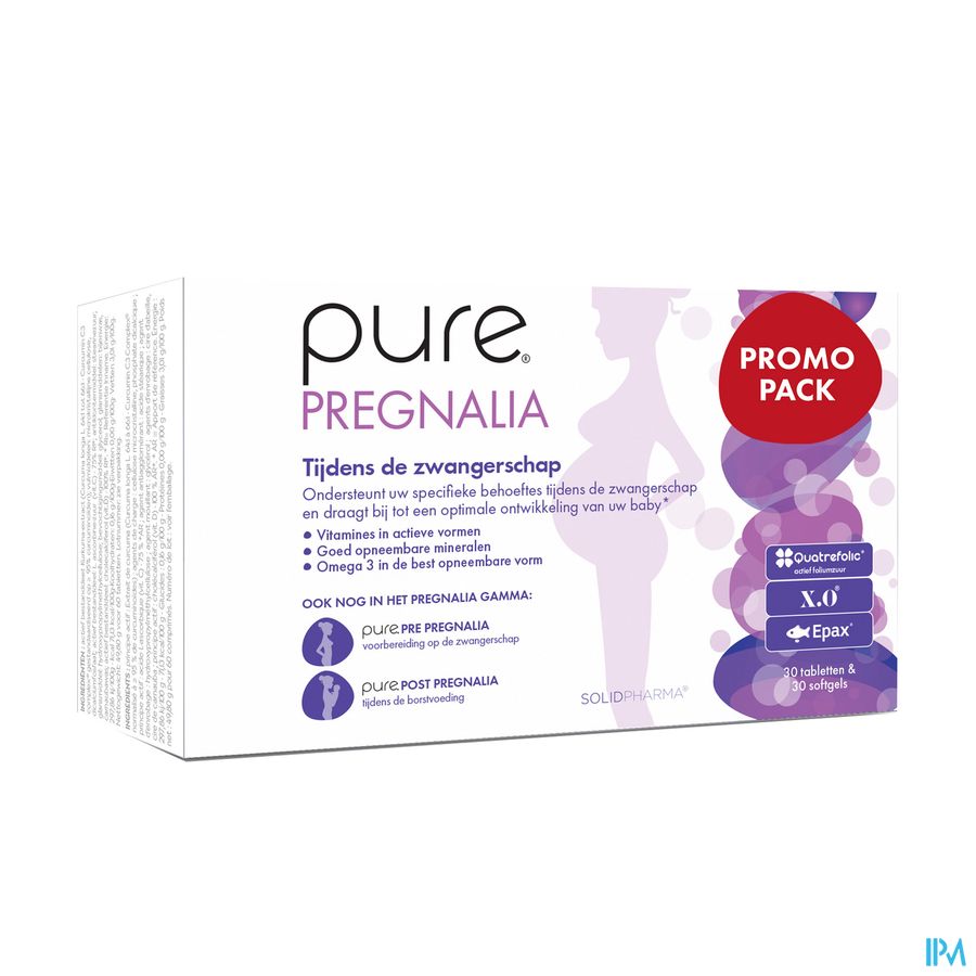 Pure Pregnalia Tabl 3x30 + Softcaps 30 Promo Pure Pregnalia Tabl 3x30 + Softcaps 30 Promo
