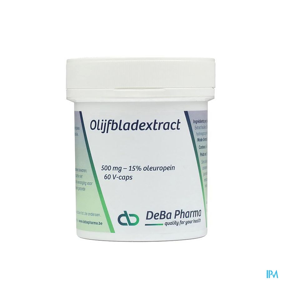 Olijfblad V-caps 60 Deba Olijfblad V-caps 60 Deba