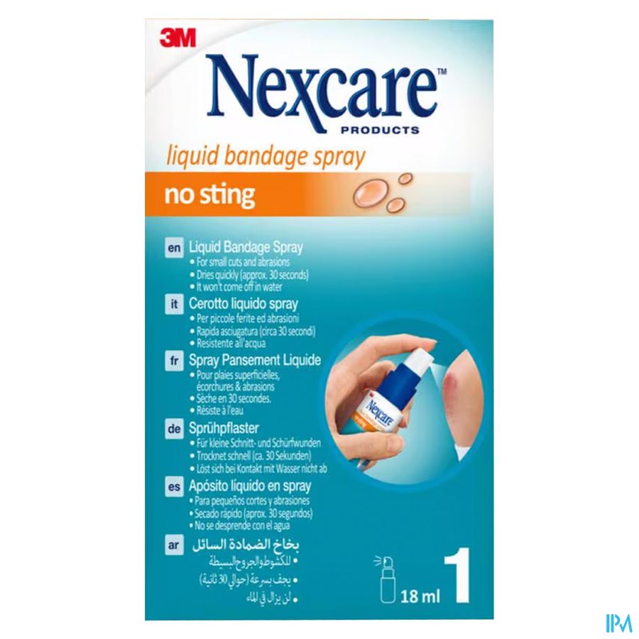 Nexcare Pansement Liquide Spray 18ml Lbs-18 5