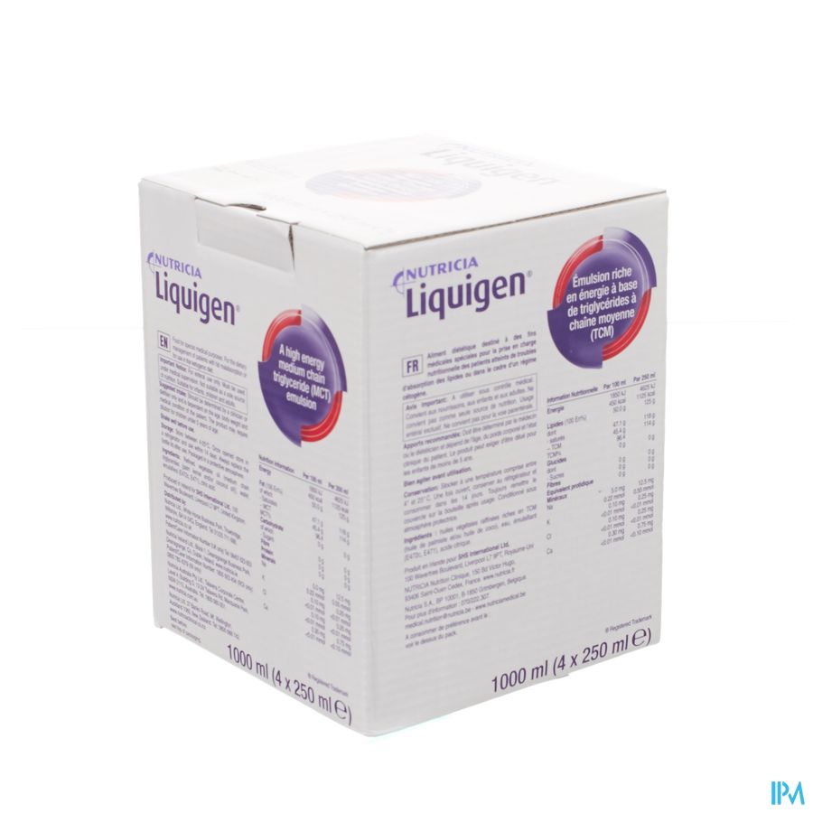 Liquigen Fl Plast 4x250ml Verv.1457191 Liquigen Fl Plast 4x250ml Verv.1457191