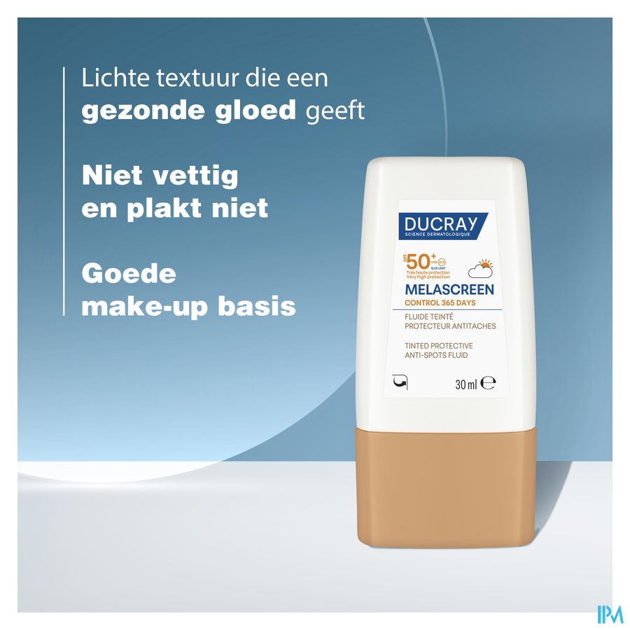 Ducray Melascreen Control 365days Spf50+getint30ml 15
