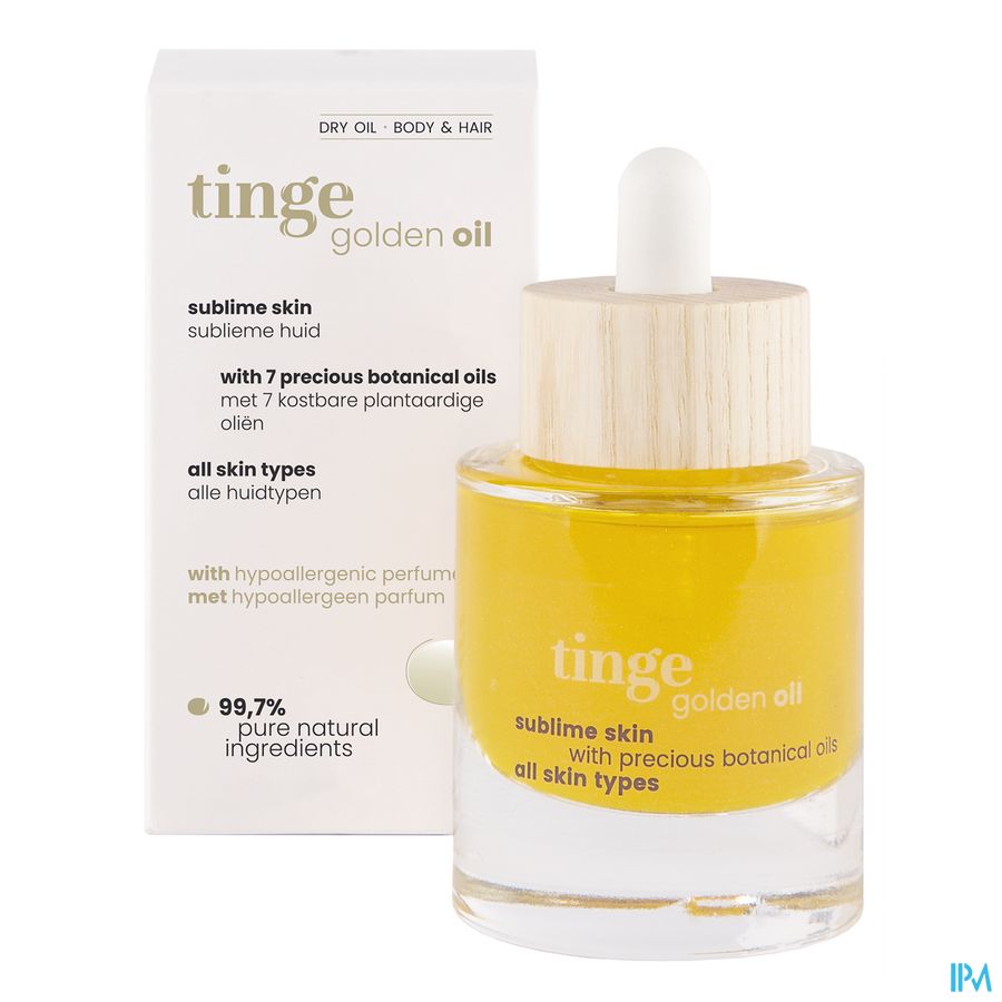 Tinge Huile Corps Golden 30ml 1