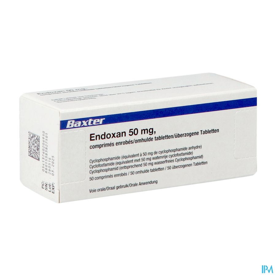 Endoxan Drag 50 X 50mg Endoxan Drag 50 X 50mg