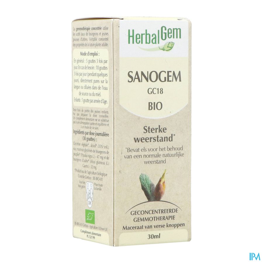 Herbalgem Sanogem Bio 30ml