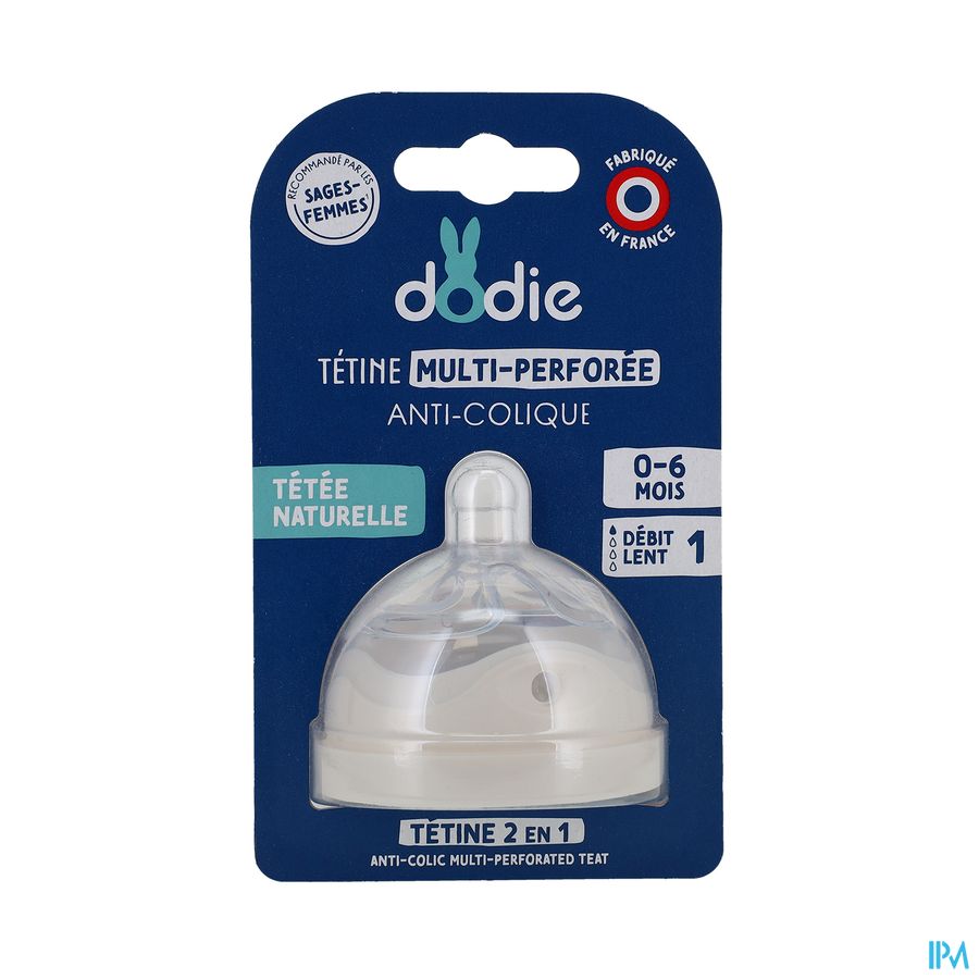 Dodie Fopspeen Biomim.&ring +0m Silic.fl.1 Langz.1