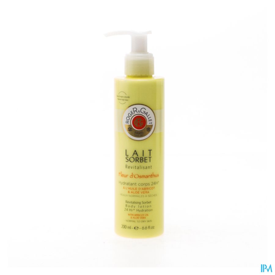 Roger&gallet Fleur Osm Sorbet Melk 200ml Roger&gallet Fleur Osm Sorbet Melk 200ml