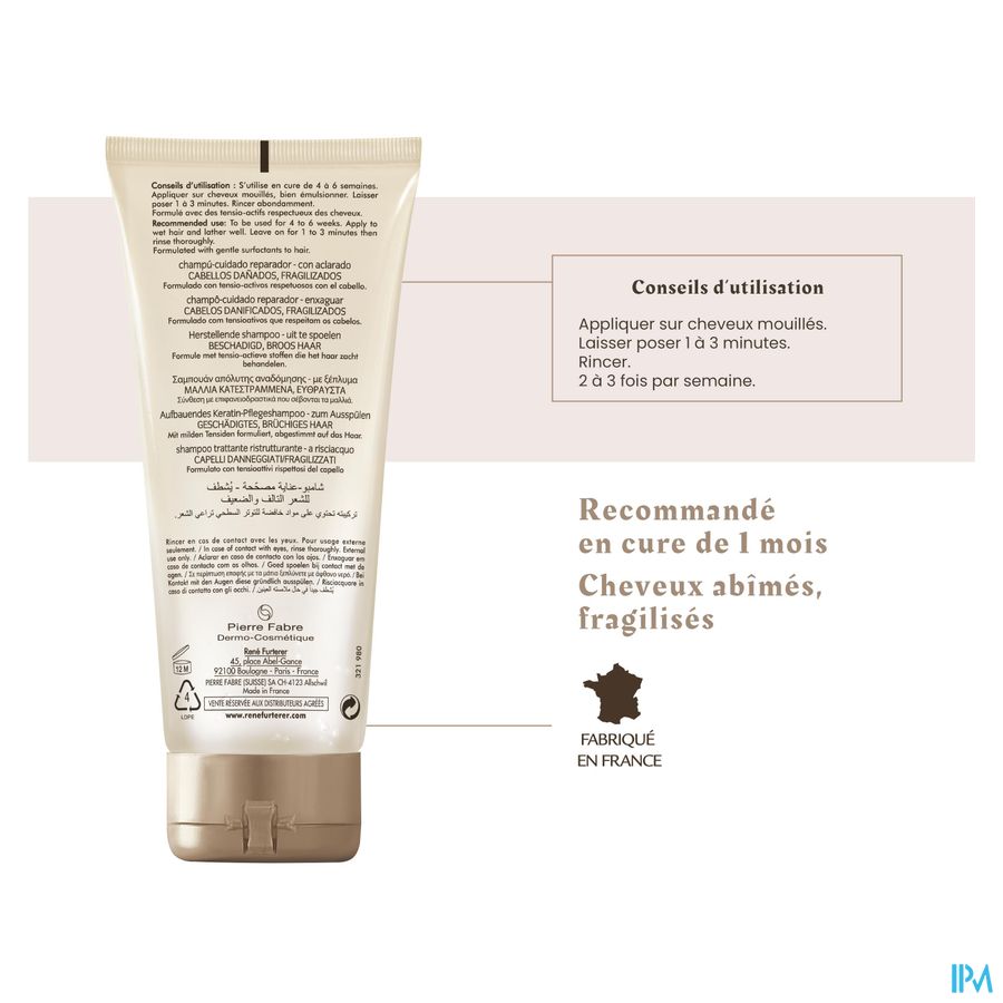 Furterer Absolue Keratine Shampooing 200ml Nf 21